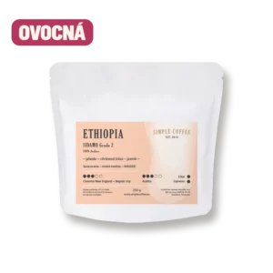 Ovocná káva z Etiópie vhodná na filter