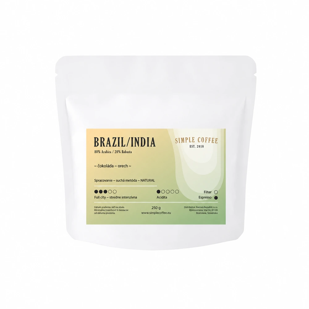 Espresso Blend Brazil / India 80/20