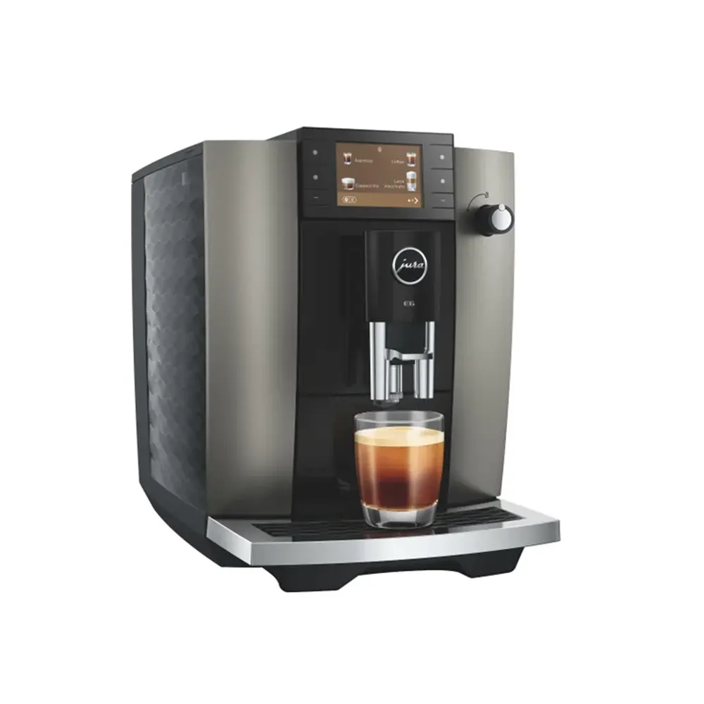 JURA E6 Dark Inox (ED) – automatický kávovar