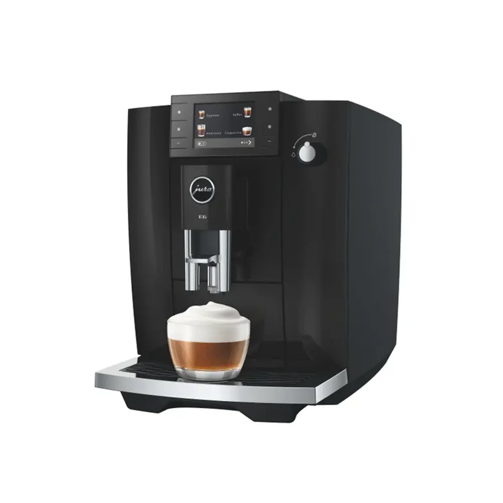 JURA E6 Piano Black (ED) - automatický kávovar