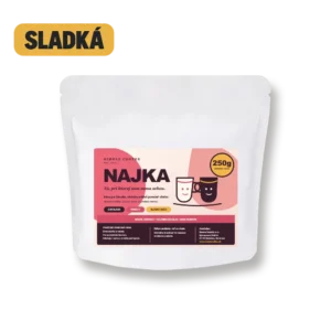 Sladká Najka zrnková káva od Simple coffee