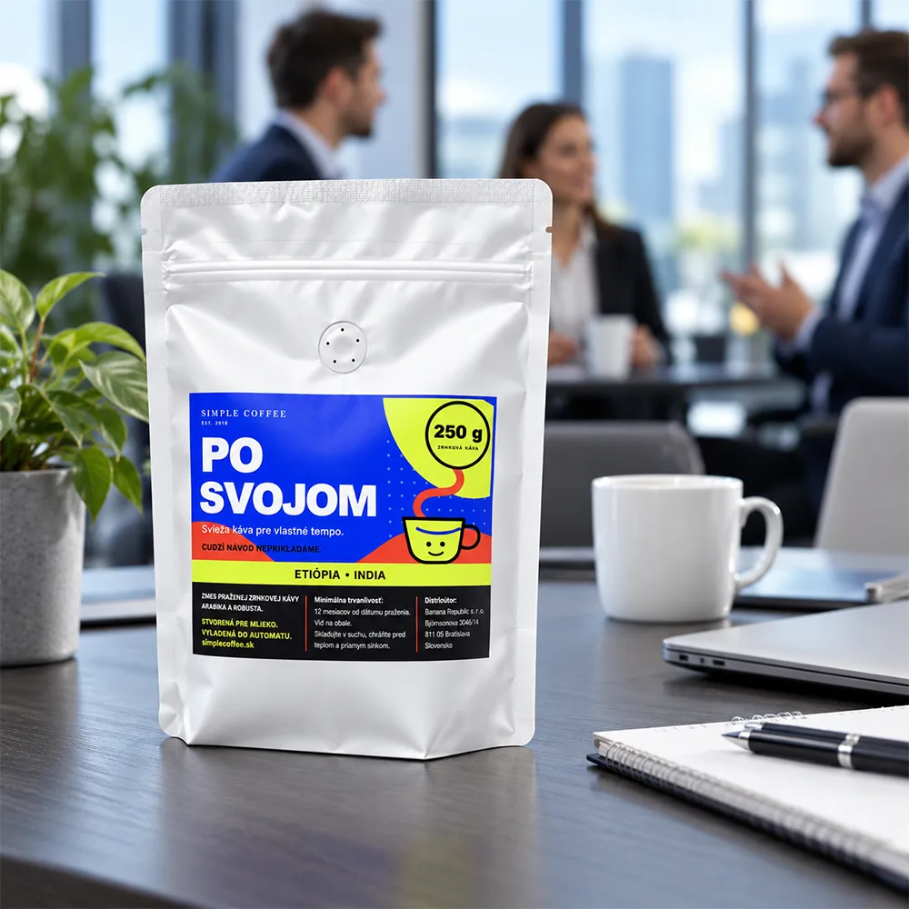 Káva s vlastným logom Káva s vlastným logom