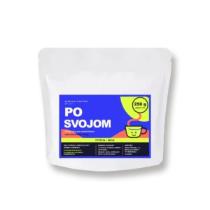 Ovocná zrnková káva po svojom