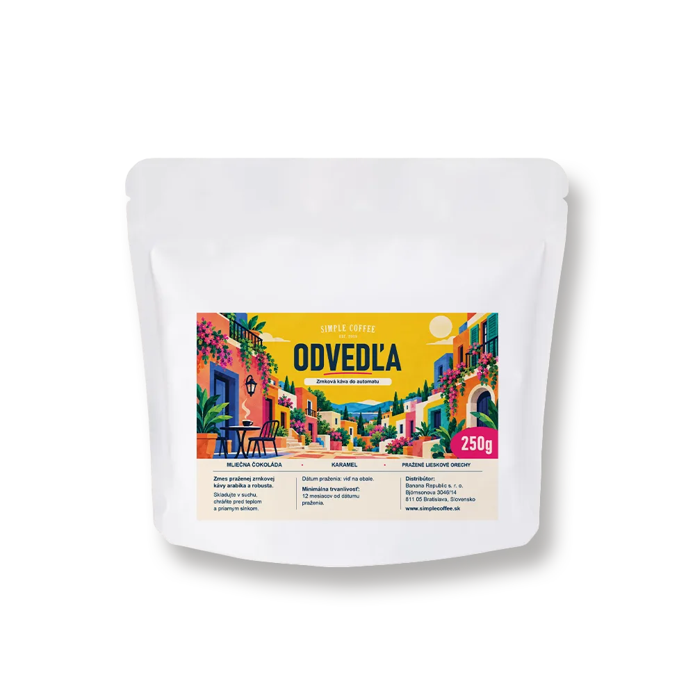 Odvedľa – káva ako darček na kolaudáciu