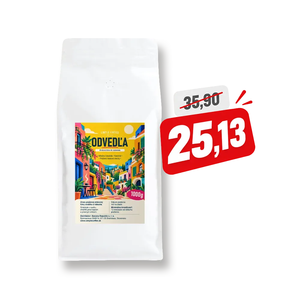 Zrnková káva 1 kg akcia Zrnková káva 1 kg akcia